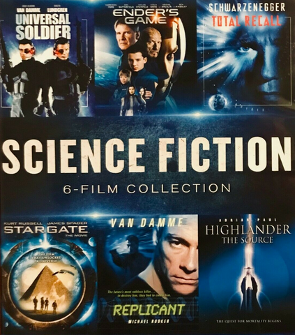 Science Fiction 6 Film Collection