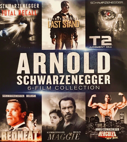 Arnold Schwarzenegger 6 Film Collection